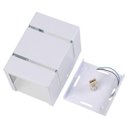 Ver imagem 2 de Arandela Katarina 10cm 2 Faixos de Luz - Branca