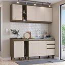 Ver imagem 1 de Cozinha Completa Connect 8 Portas 2 Gavetas 100% Mdf Duna/cristal - Henn