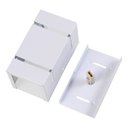 Ver imagem 4 de Arandela Katarina 8cm Parede/muro 2 Faxos de Luz 2 Frisos:branco