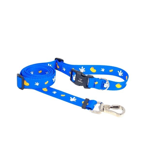 Guia Flex Booty Blue de Cintura para Cachorro - MaluPet