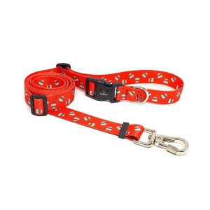 Guia Flex Chocolate de Cintura para Cachorro - MaluPet