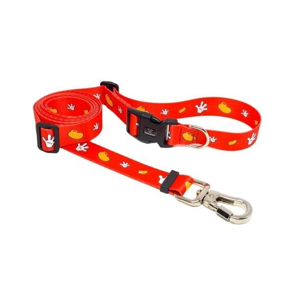 Guia Flex Booty Red de Cintura para Cachorro - MaluPet - 1