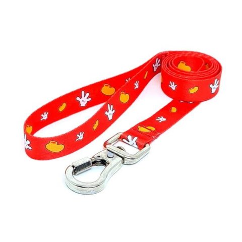 Guia Longa Booty Red Regulável 1.5M - 3.0M MaluPet