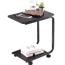 Ver imagem 3 de MESA PARA NOTEBOOK MULTIFUNCIONAL COM RODINHAS AUXILIAR JANTAR CAMA SALA ESTUDO HOME OFFICE