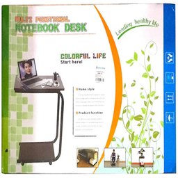 MESA PARA NOTEBOOK MULTIFUNCIONAL COM RODINHAS AUXILIAR JANTAR CAMA SALA ESTUDO HOME OFFICE - 6