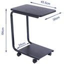 Ver imagem 7 de MESA PARA NOTEBOOK MULTIFUNCIONAL COM RODINHAS AUXILIAR JANTAR CAMA SALA ESTUDO HOME OFFICE