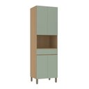 Ver imagem 1 de Torre Quente Modulado 70cm 1 Nicho 1 Gaveta 4 Portas Slim Luciane