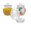 Ver imagem 1 de Conjunto de Potes de Vidro Hermético 620ml 3 Peças - Casambiente Povi084