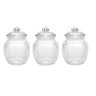 Conjunto de Potes de Vidro Hermético 620ml 3 Peças - Casambiente Povi084 - 4