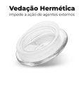 Ver mais imagens de Conjunto de Potes de Vidro Hermético 620ml 3 Peças - Casambiente Povi084