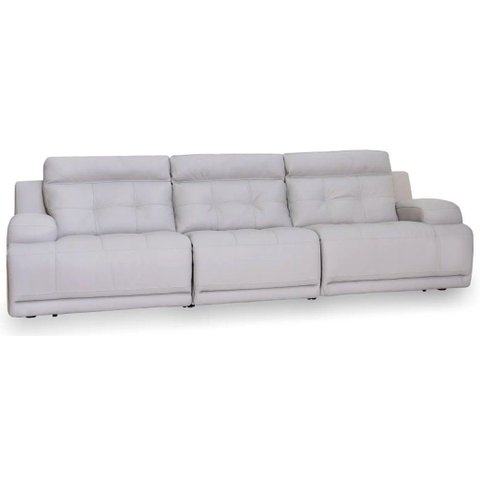 Sofá U108 Idea Relax By Natuzzi – Couro Legítimo e 3 Assentos Elétricos