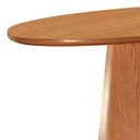 Ver imagem 2 de Mesa de Jantar Oval com Tampo Laminado Cinamomo:140x90