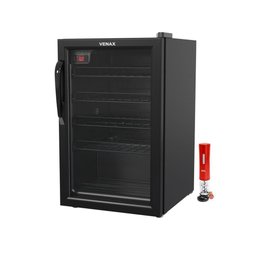 Adega 24 Garrafas Climatizada 82l Ngv 100 220v Venax com Abridor Elétrico Vermelho Eos 220v - 1