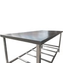 Ver imagem 3 de Mesa de Manipulação Inox Cefaz 190x90cm Msi-10