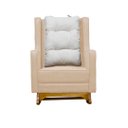 Ver imagem 2 de Poltrona de Amamentação Balanço Diana com Puff - Lg Decor Baby