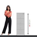 Ver imagem 6 de Arquivo de Madeira 4 Gavetas Of04gp25