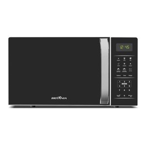 Micro-ondas Britânia 20 Litros 1100w Limpa Fácil Preto e Branco Bmo23 127v