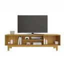 Ver imagem 3 de Rack para Tv 70 Polegadas 2 Portas Ripadas Trunfo Pés Mdf Usinados Jcm Movelaria