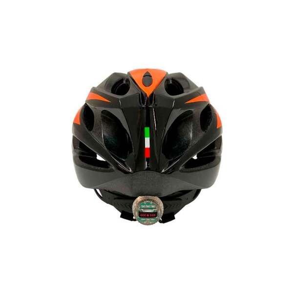 Capacete Ciclismo Inmold Elleven Preto/Laranja G - 4