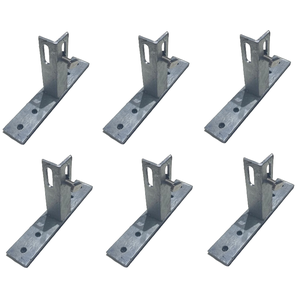 Kit 6 Suporte T para Fixação de Placas Painel Solar em Telhados de Barracão