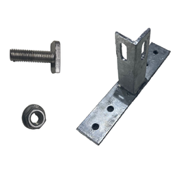 Kit 6 Suporte T para Fixação de Placas Painel Solar em Telhados de Barracão - 6