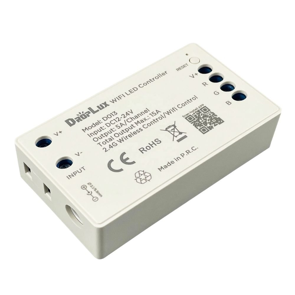 Controlador Wi-Fi Inteligente Tuya RGB - LED Via Alexa, Google Assistant, Ifttt e Smartphone