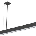 Ver imagem 2 de Lustre Pendente Taschibra Vetor Linear Led 35w Bivolt Preta 6500k Luz Fria