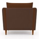 Ver imagem 5 de Poltrona Decorativa Aviv para Sala Escritório Recepção Luxo Linho Premium Easy Clean Corino Premium