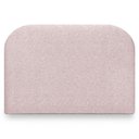 Ver imagem 1 de Cabeceira Painel Suspenso Solteiro 100 cm Alana Organica Boucle Rose Artte
