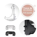 Ver imagem 3 de Kit 6 Peças Suporte para Pratos Acrílico Transparente 17,5cm