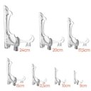 Ver imagem 4 de Kit 6 Peças Suporte para Pratos Acrílico Transparente 17,5cm