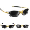 Ver imagem 2 de Oculos Sol Mandrake Juliet Lupa Protecao Uv Metal +case Lente Preta Polarizado Original Aste Metal