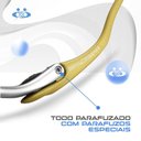 Ver imagem 7 de Oculos Sol Mandrake Juliet Lupa Protecao Uv Metal +case Lente Preta Polarizado Original Aste Metal