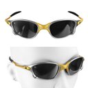 Ver imagem 1 de Oculos Sol Mandrake Juliet Lupa Protecao Uv Metal +case Lente Preta Polarizado Original Aste Metal