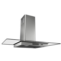 Coifa Terim Vidro Reto Duto Slim 80 Cm - 1