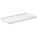Ver imagem 1 de Bandeja Retangular Melamina Branca 27Cm X 13Cm Coza
