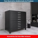Ver imagem 5 de Mapoteca 10 Gavetas Pandin 120cm (larg) Inmetro Tampo Mdp Preto