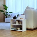 Ver imagem 4 de Mesa Cabiceira Baixa . Prateleiras Multiuso Quarto Infantil Technox Marron