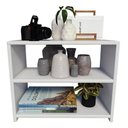 Ver imagem 5 de Mesa Cabiceira Baixa . Prateleiras Multiuso Quarto Infantil Technox Marron