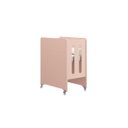 Ver imagem 5 de Berço Americano Evolution Multifuncional 4 em 1 com Colchão - Reller - Rosa Fosco