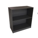 Ver imagem 2 de Balcão De Atendimento Com Prateleira 100% MDF Modelo New 89x95x45 cm Comac Preto