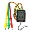 Ver imagem 2 de Kit 2 Fasímetro Trifásico Detecção Fase Ponta Prova Spi-500 Portátil Com Estojo