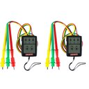 Ver imagem 1 de Kit 2 Fasímetro Trifásico Detecção Fase Ponta Prova Spi-500 Portátil Com Estojo