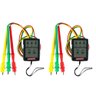 Kit 2 Fasímetro Trifásico Detecção Fase Ponta Prova Spi-500 Portátil Com Estojo - 1