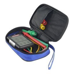 Kit 2 Fasímetro Trifásico Detecção Fase Ponta Prova Spi-500 Portátil Com Estojo - 4