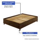 Ver imagem 5 de Base Cama Casal Box Siena Ype - Kaiki Móveis