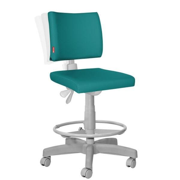 Cadeira Caixa Ergonômica Ideale CB3021 Teal Cadeira Brasil - 1