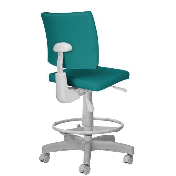Cadeira Caixa Ergonômica Ideale CB3021 Teal Cadeira Brasil - 3