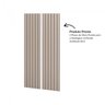 Painel Decorativo Ripado Mdf em Barra 89,5x183cm (1,64m²) Pa72 Dalla Costa-fendi - 2