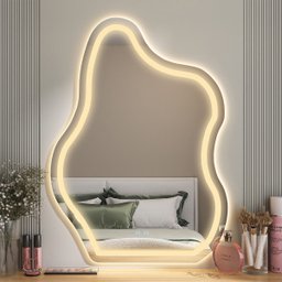 Espelho Led 3 Cores Banheiro Organico Touch C/ Desembaçador - 5
